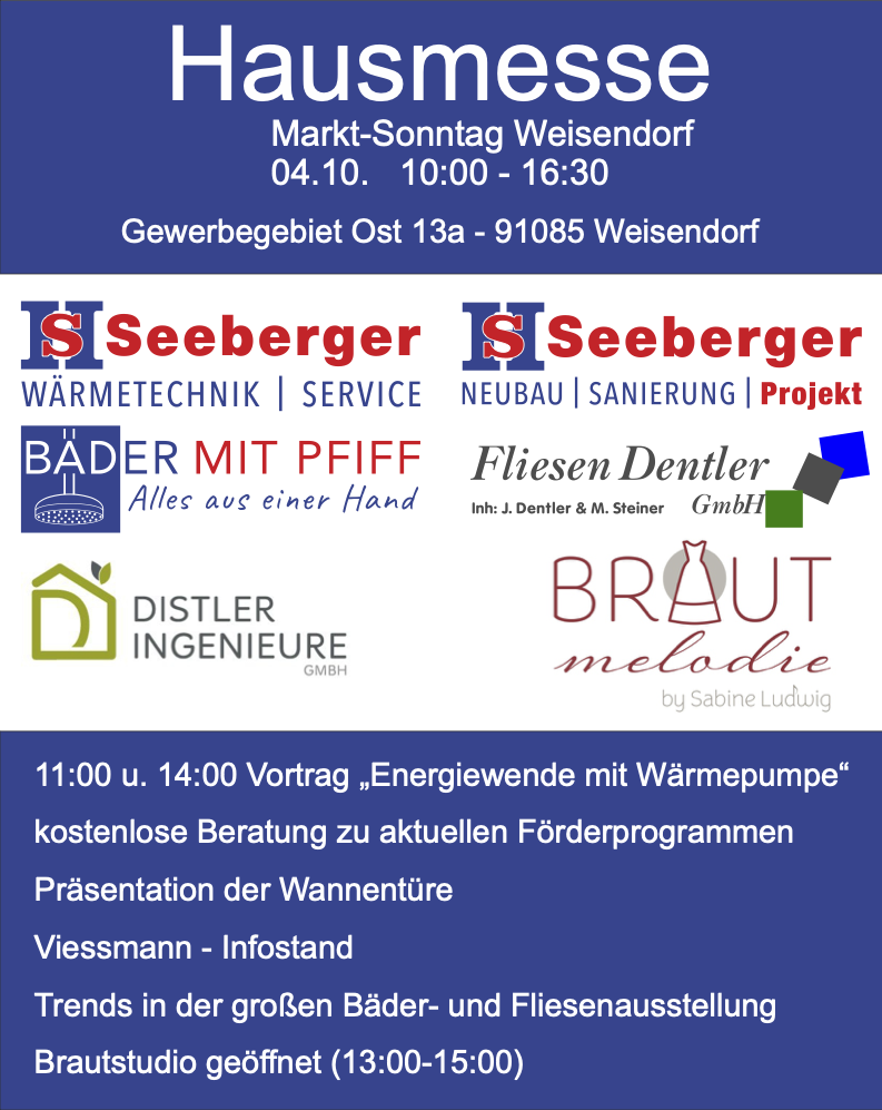 Aktuelle Information von Heizung Seeberger